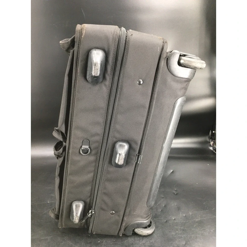 TUMI Alpha 2 Wheeled Garment Bag Carry‎ On Ballistic Nylon Black Travel Luggage